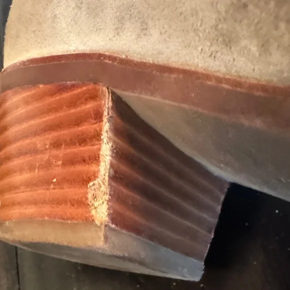 Women's Via Spiga Gray Suede Ankle Boots 9.5 - Picture 15 of 16